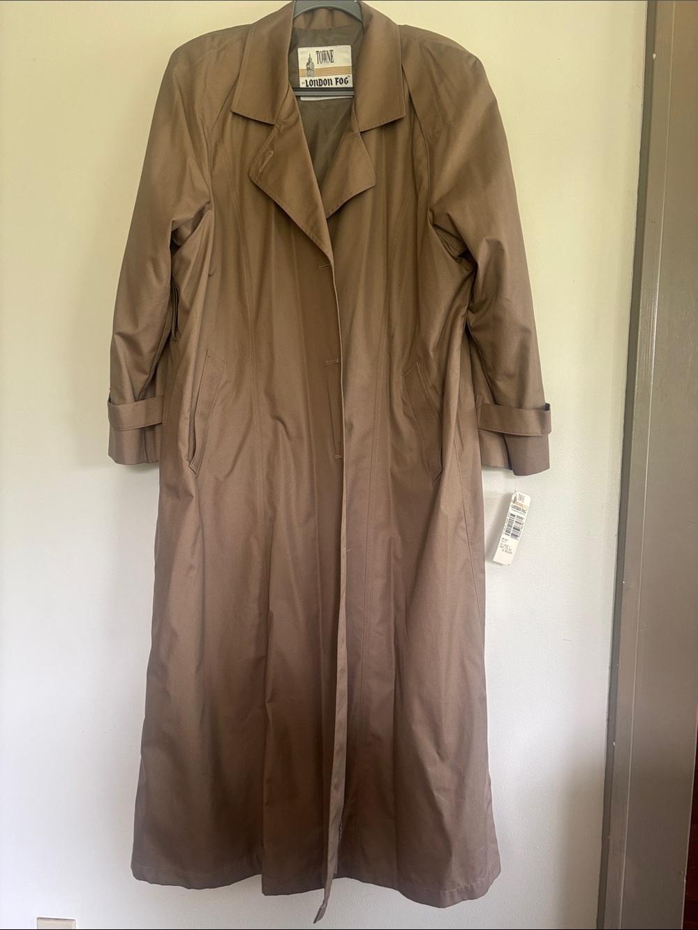 NWT Vintage London Fog Trench Coat
